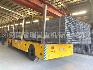 輪胎式無(wú)軌電動(dòng)平車